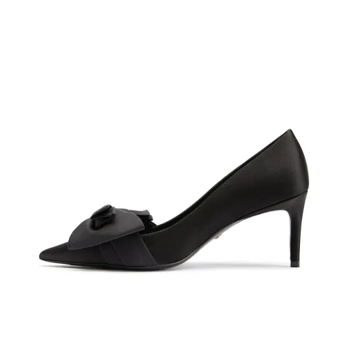Stuart Weitzman/SW Stuart Slim Heel High Heels Women's Black