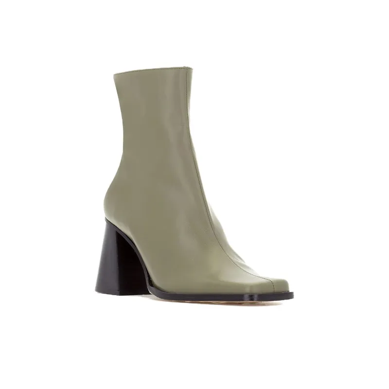 ALOHAS South 90mm Leather Ankle Boots-2