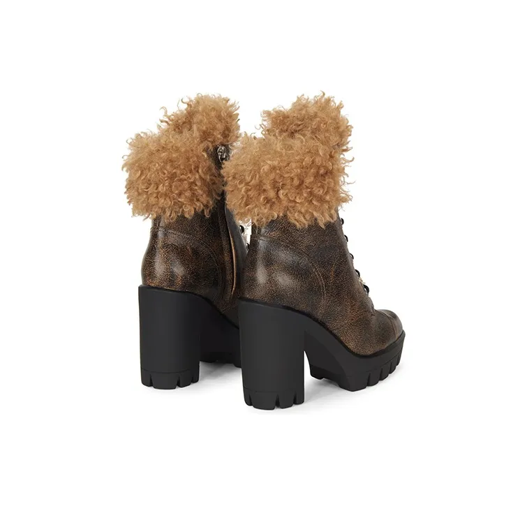 Giuseppe Zanotti Tonix Winter Shearling-trim Boots Women's-4