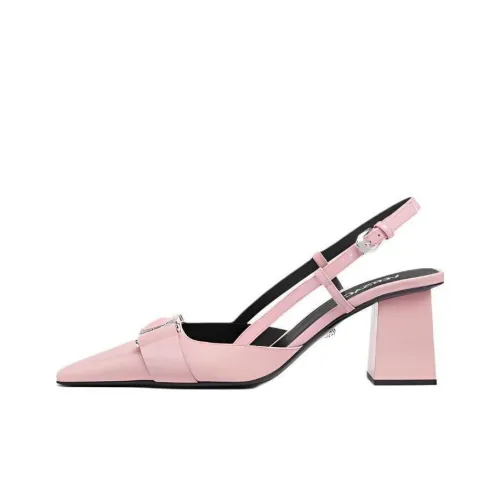 VERSACE Medusa Buckle 70mm Leather Pumps