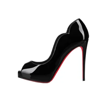 Christian Louboutin Hot Chic Alta 120mm Patent Pumps