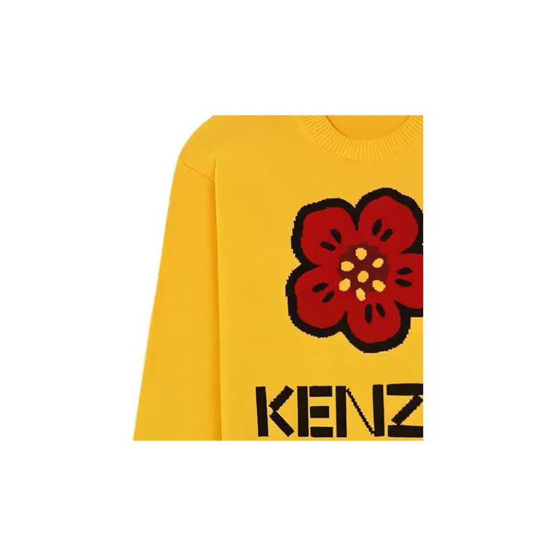 KENZO Boke Flower Series SS23 Sweater Men's Yellow-3