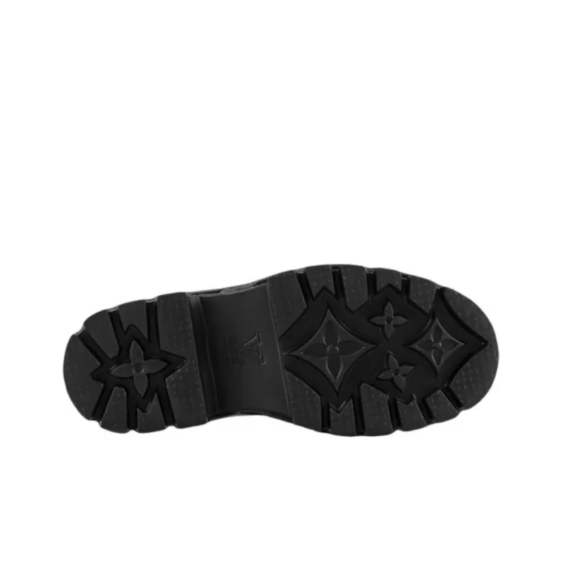 LOUIS VUITTON Record Short Martin Boot Women's Black-5