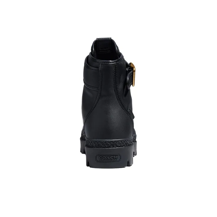 COACH Ankle Boots Men Black-3