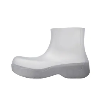 Bottega Veneta Puddle Ankle Boots Men's Glass Like