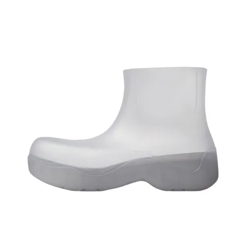 Bottega Veneta Puddle Ankle Boots Men's Glass Like