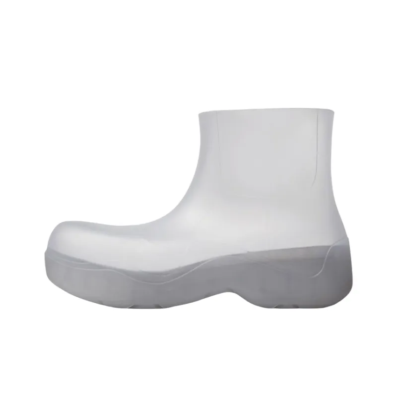Bottega Veneta Puddle Ankle Boots Men's Glass-Like-0