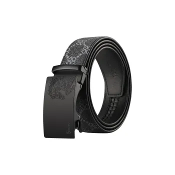 15 MINS Polyvinyl Chloride Leather Belts Men's Width 3.5cm