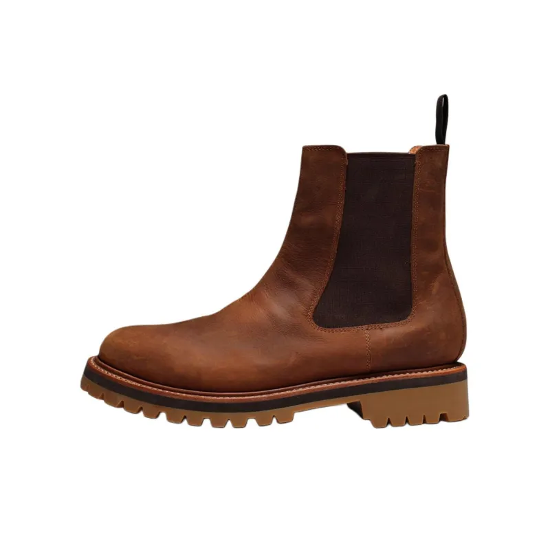 GRENSON Milo Chelsea Boots Men's Brown-0