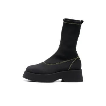 GANNI Retro Flatform Ankle Boots