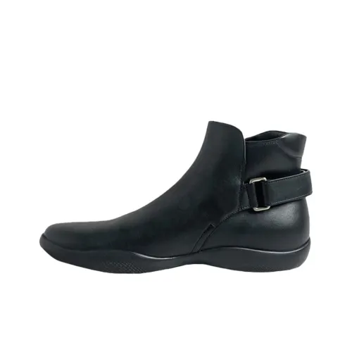 PRADA Ankle Boots Men Black