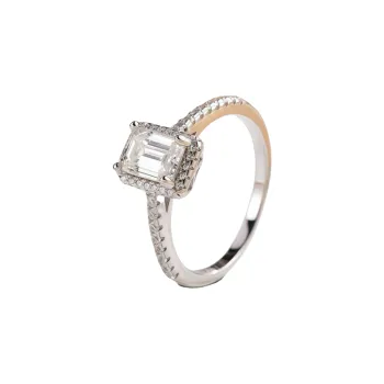 Stone On The Line S925 Silver Rings Women's