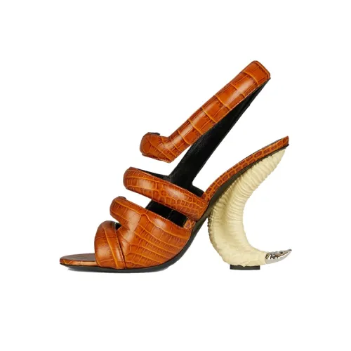 Givenchy High Heels Women's Low-Top Camel