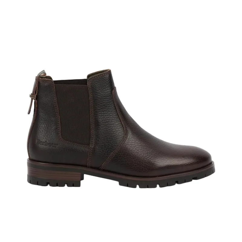 BARBOUR Nina Short Chelsea Boots Women's Black-1