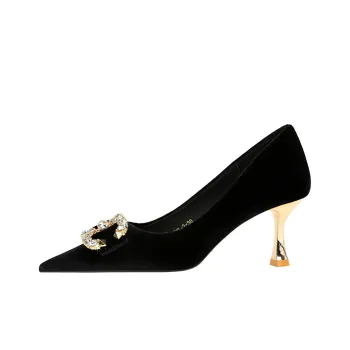 QITUMAUL Slim Heel High Heels 7cm Women's