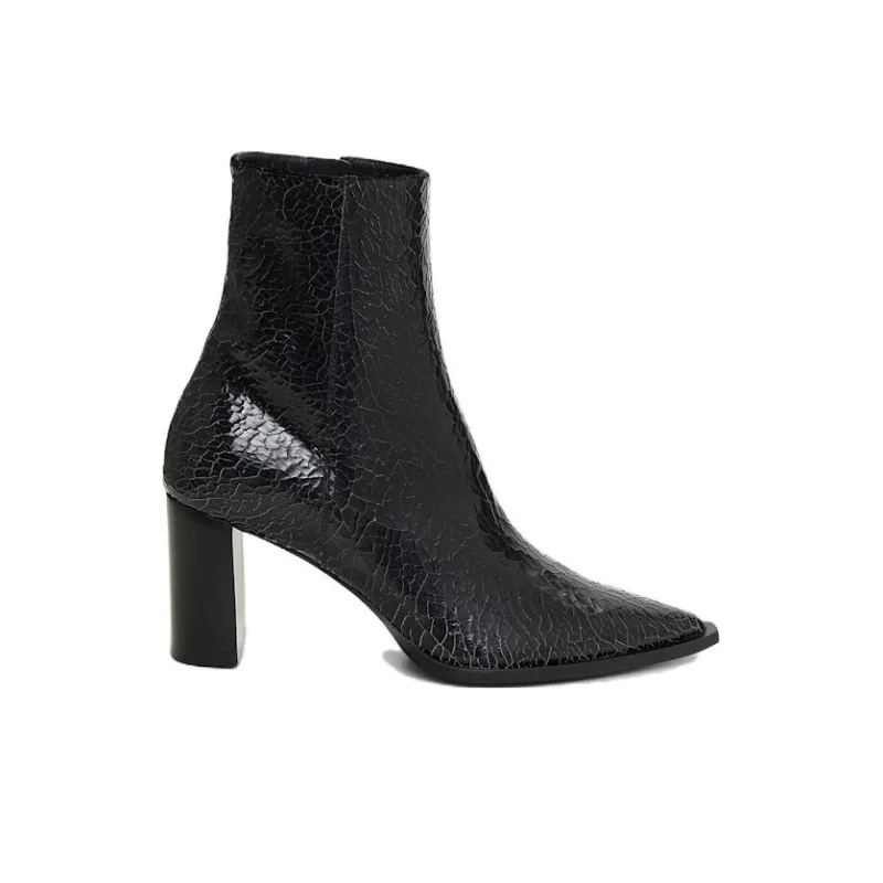 DOROTHEE SCHUMACHER 75mm Textured-finish Leather Boots-1