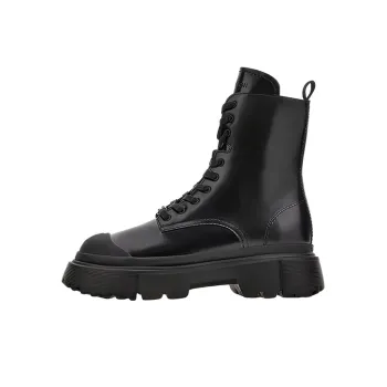 HOGAN H619 Lace Up Combat Boots Women's