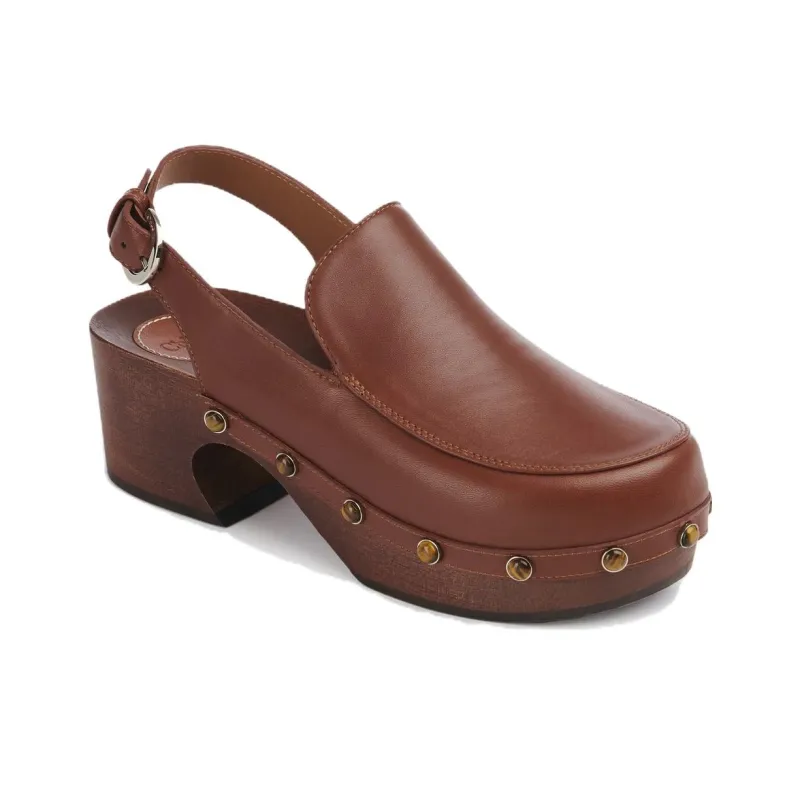 Chloé Stud detail Leather Mules Women's-1