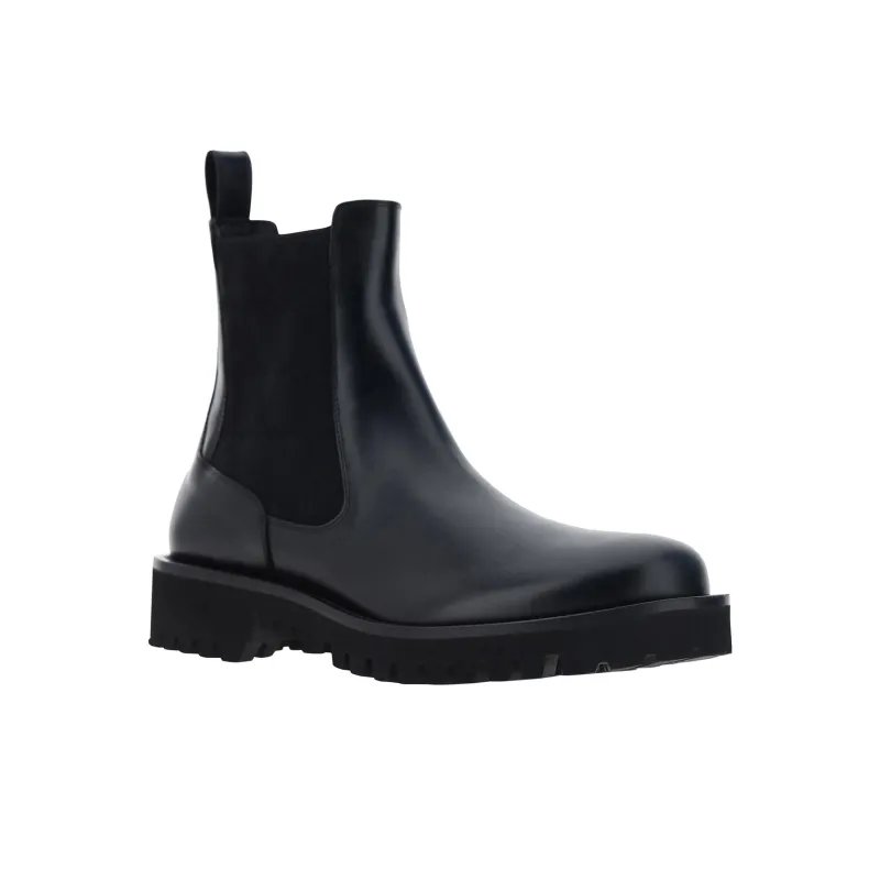 Valentino Toile Iconographe Ankle Boots-3