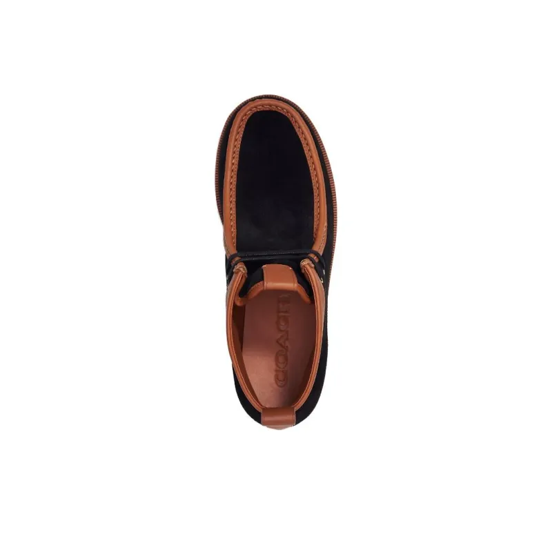COACH Ankle Boots Men's Black Brown White-3