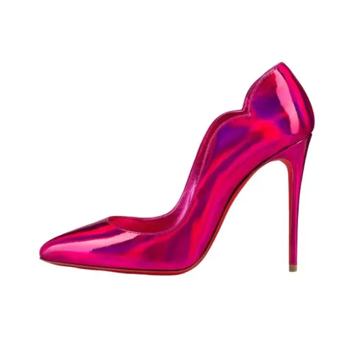 CL LUBOTING Slim Heel High Heels Women's Pink