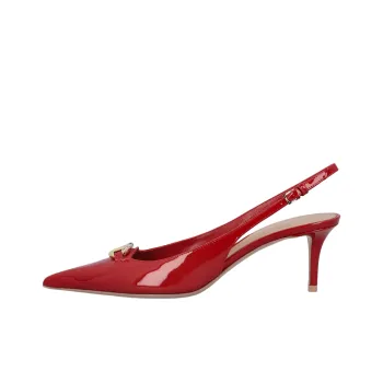 Valentino VLogo Signature Pointed Toe Slingback Pumps