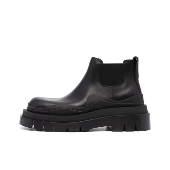 Bottega Veneta Tire Chelsea Boots Women's Black