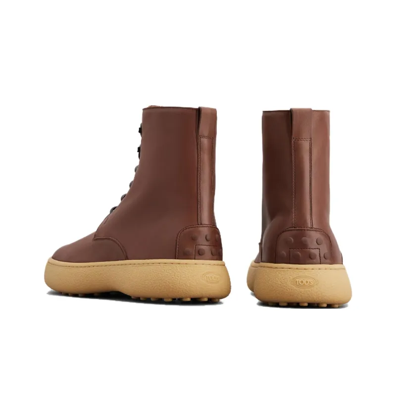 TOD'S W. G. Ankle Boots Men's Brown-3