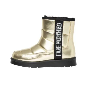LOVE MOSCHINO Ankle Boots Women's Gold