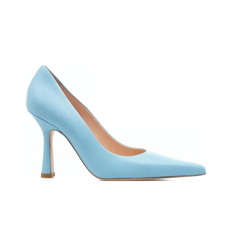 LEONIE HANNE x LIU·JO Slim Heel High Heels 10cm Women's Blue-1