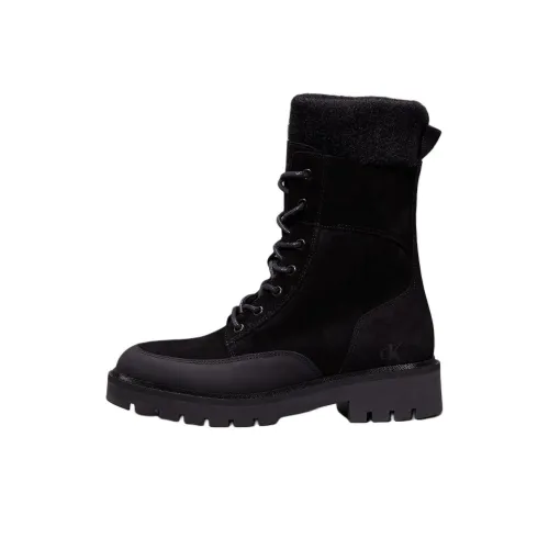 CKJ CALVIN KLEIN JEANS Ankle Boots Women's Black