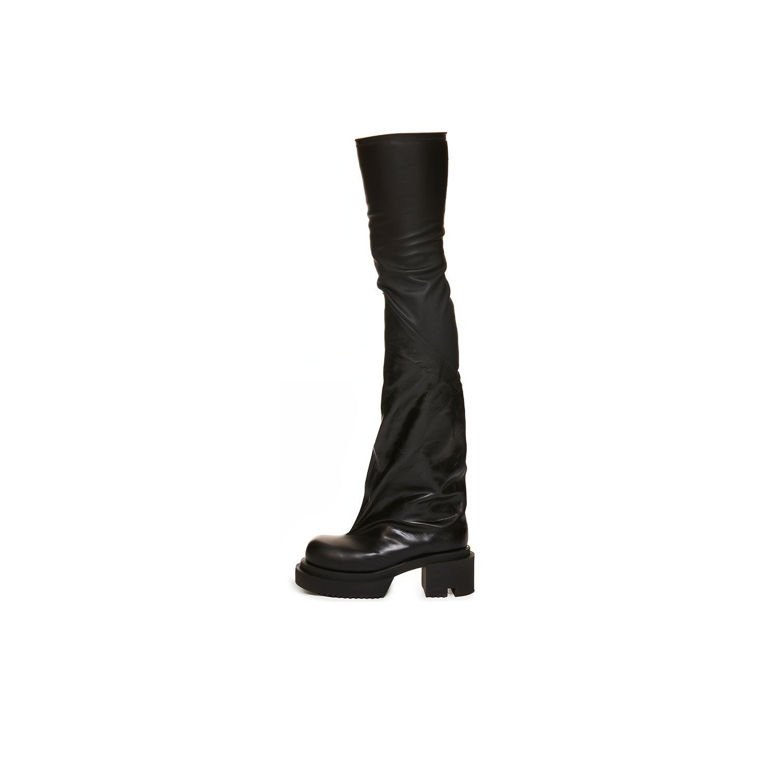 RICK OWENS Over-The-Knee Boots Shoes on Sale & Authentic