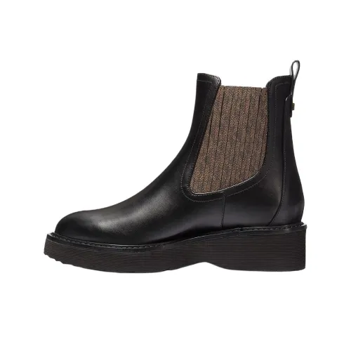 MICHAEL KORS Miller Short Chelsea Boots Women's Black