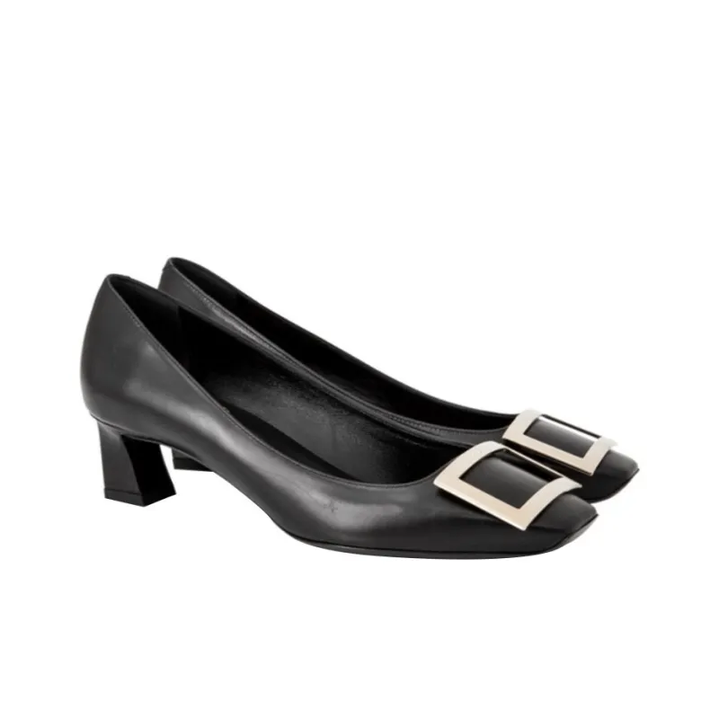 Roger Vivier Spool Heel High Heels 4.5cm Women's Black-2