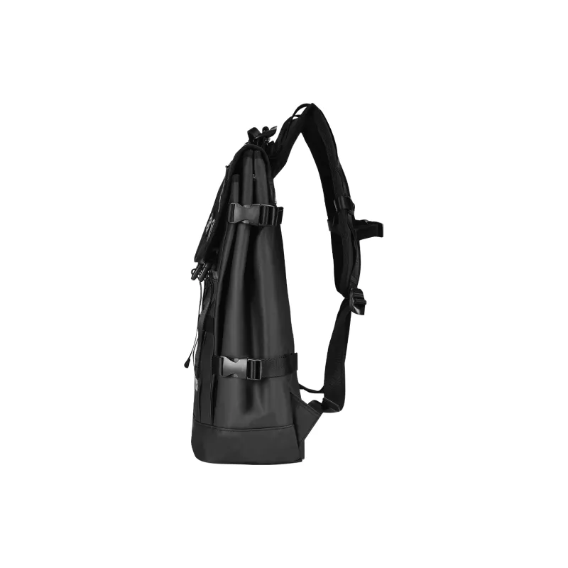 COEXISTENCE Polyester Laptop Bag Backpack Regular Unisex Black-3