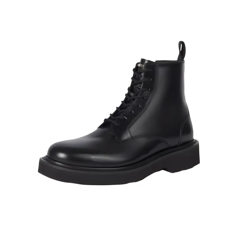 KENZO Ukio Ankle Boots 3.5cm Men's Black-0