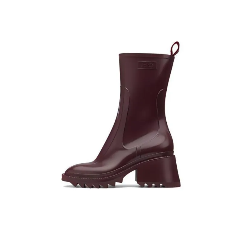 Chloé Ankle Boots Women's Red-0