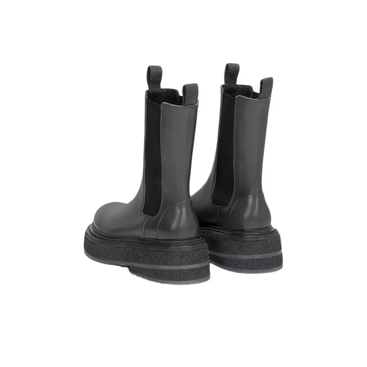 Marsèll Zuccone Short Chelsea Boots Women's Gray-3