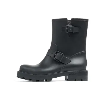 Jimmy Choo Yael Rain Boot Black Rubber