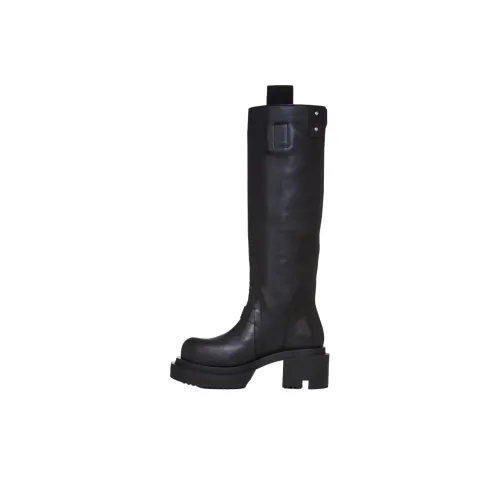 RICK OWENS/RO Knee high have Boots Women's Black