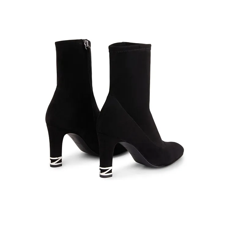 Giuseppe Zanotti Teodora Suede Ankle Boots Women's-3