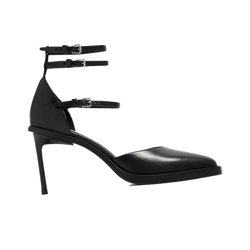 Ann Demeulemeester Jamina Slim Heel High Heels Women's Black-1