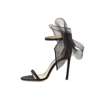 Jimmy Choo Aveline Bow Detail Sandals