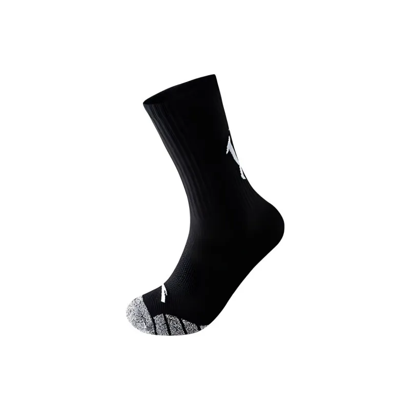 Anta Basketball Collection Mid Calf Socks Unisex 1 Pack Basic Black-0