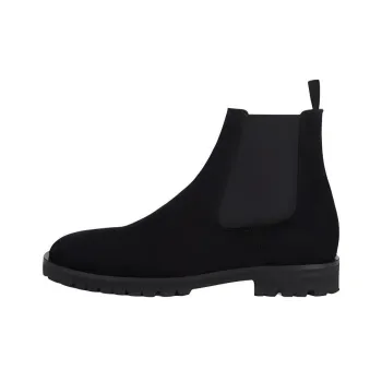Kurt Geiger London Hunt Short Chelsea Boots Men's Black