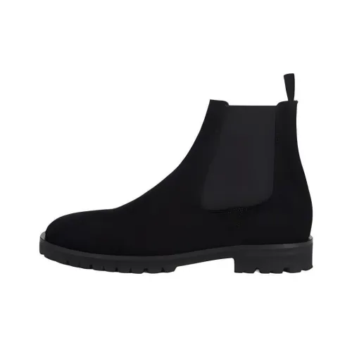 Kurt Geiger London Hunt Short Chelsea Boots Men's Black