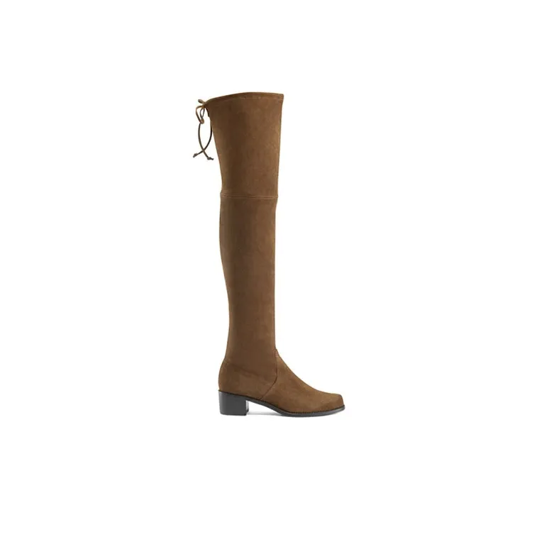 Stuart Weitzman/SW MIDLAND Over The Knee Martin Boot Women's Coffee-1