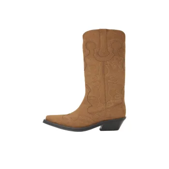 GANNI Ankle Boots Women's Brown