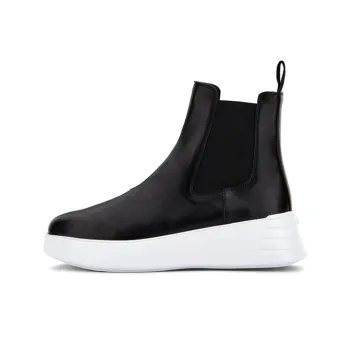 HOGAN Rebel Leather Chelsea Boots Women's
