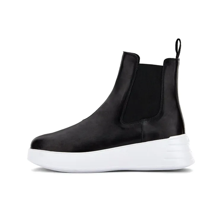 HOGAN Rebel Leather Chelsea Boots Women's-0